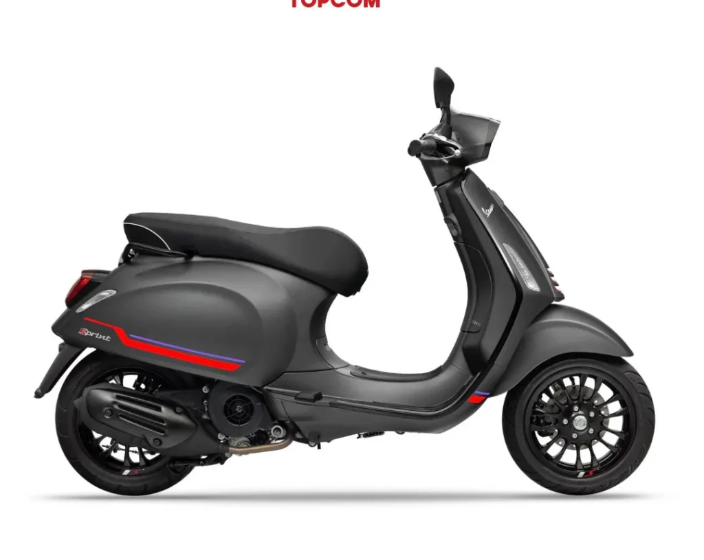 Vespa Sprint S 125 Đen Nhám