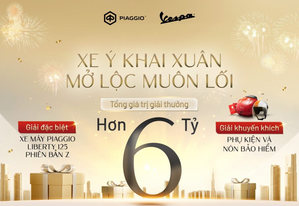 testride xe ý khai xuân mở lộc muôn lối